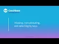 CB110 Lesson 3 - Aliasing concatenating and selecting by keys