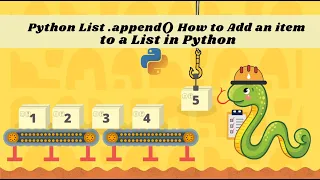 5 - Python Building Lists with Pythons Append method Eng