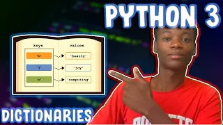 Python 3 Tutorial The Basics Part 9 - Dictionaires