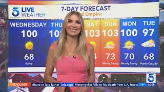 Warm weather continues across Southern California