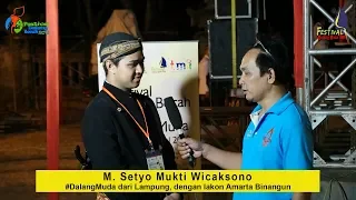 Download M. Setyo Mukti Wicaksono - #DalangMuda dari Lampung, dengan lakon Amarta Binangun MP3