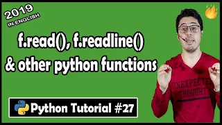 f read f readline f readlines in Python Python Tutorial