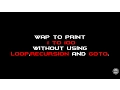 Print Number 1 To 100 Without Using Loop Recursion and Goto