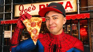 Visité la Pizzería de Spider-Man en Nueva York 🍕🕷️