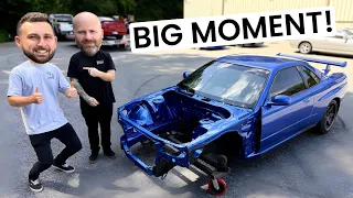 R34 GTR BUILD BEGINS - Many decisions to make