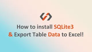 How to Install Setup SQLite on Windows 10 or 11 Export Table Data to Excel Easily in SQLite3