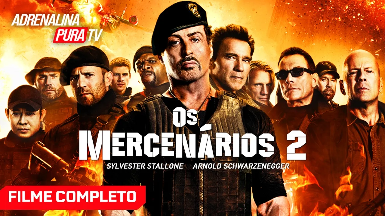Os Mercenários 2 - Filme Completo Dublado - Filme de Ação | Adrenalina Freezone