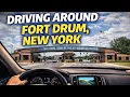 Exploring Fort Drum New York by Car POV Drive Through the Area