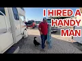 Download Lagu I Hired A HandyMan 💪🏼💥 Progress On The Tiny Home Casita She Shed Writing Nook 🏡 - S10.E81