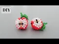 How to make beaded apple beaded tutorial