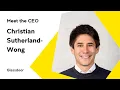 Meet the CEO with Christian Sutherland-Wong CEO of Glassdoor