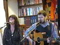 A snatch of Rachel Lloyd and Matt Nichols at Concert for Pakistan at Chapel  20010830 012