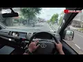 Lagu #POVDRIVING | MANUAL ASMR - Toyota Hiace Commuter 2018 – Chill Drive 🚐✨