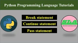 break continue and pass statements in python jumping statements in python python for beginners