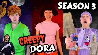EVIL Dora Season 3 - EVERY EPISODE OF CREEPY DORA (3rd Season)
