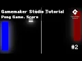 Tutorial - Pong Game Score Gamemaker Studio 2 Tutorial