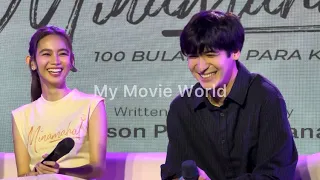 FULL HD ASHDRES ANDRES MUHLACH ASHTINE MINAMAHAL 100 BULAKLAK PARA KAY LUNA STORY CONFERENCE 