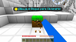 Dibujé Todo Minecraft para Escapar!