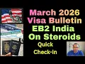 March 2026 Visa Bulletin - Good News for EB2 and EB1 India