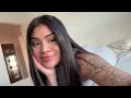 Girl Fart while selfie on her bed