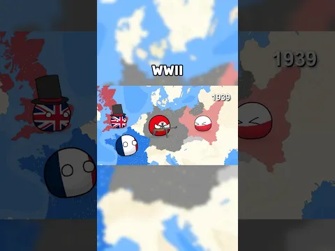 History of Germany in 1 minute - Countryballs #countryballs #history #germany #ww1 #ww2 #deutschland