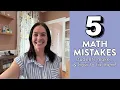 Common Math Mistakes in First Grade and Easy Fixes
