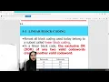 ITT300 TOPIC 6 ERROR DETECTION CORRECTION PART 1