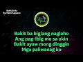 Bakit Sinta by Naim Kapusan - LYRICS VIDEO  #kantomusic