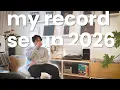 Lagu My 300+ Record Setup in 2026 UPDATE | Limited Edition Ikea Shelves, Record Collection, CD Collection