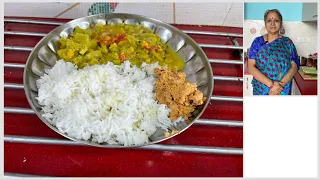 Lunch Dinner Recipes I Indian Vegetarian I Podalangai Snakegourd Kootu Thengai Thogayal 