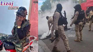 Lathan, Bò GS, MBC, Blindé Lapolis Rive, Chen Mechan mete Barikad pou bare nèg Salvador yo. Bwa Vèna