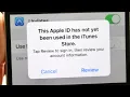 How To FIX This Apple ID Hasn t Been Used In The iTunes Store 2021