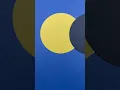 April 8 2024 Total Solar Eclipse Cloudy weather paper craft stop-motion craft activity for kids