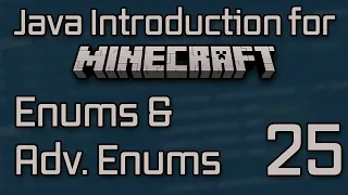 Java Introduction for Minecraft Modding 2023 - 25 Enums Advanced Enums