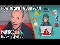 How to Spot a Job Scam