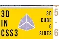 3D in CSS3 - 3D Cube 6 Sides