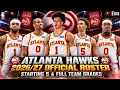 How GOOD Are the Atlanta Hawks in Full Roster Starting 5 Full Team Breakdown