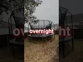 Surviving Overnight on a Trampoline Fort