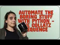 Codereview Automate the boring stuff with python - The Collatz Sequence