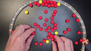 Gejoy 63 Pieces Game Replacement Marbles for Hungry Hippo Game