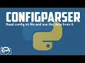 Python configparser - Read config ini file and use the data from a config file with configparser