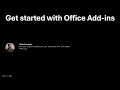 Get started with Office Add-ins