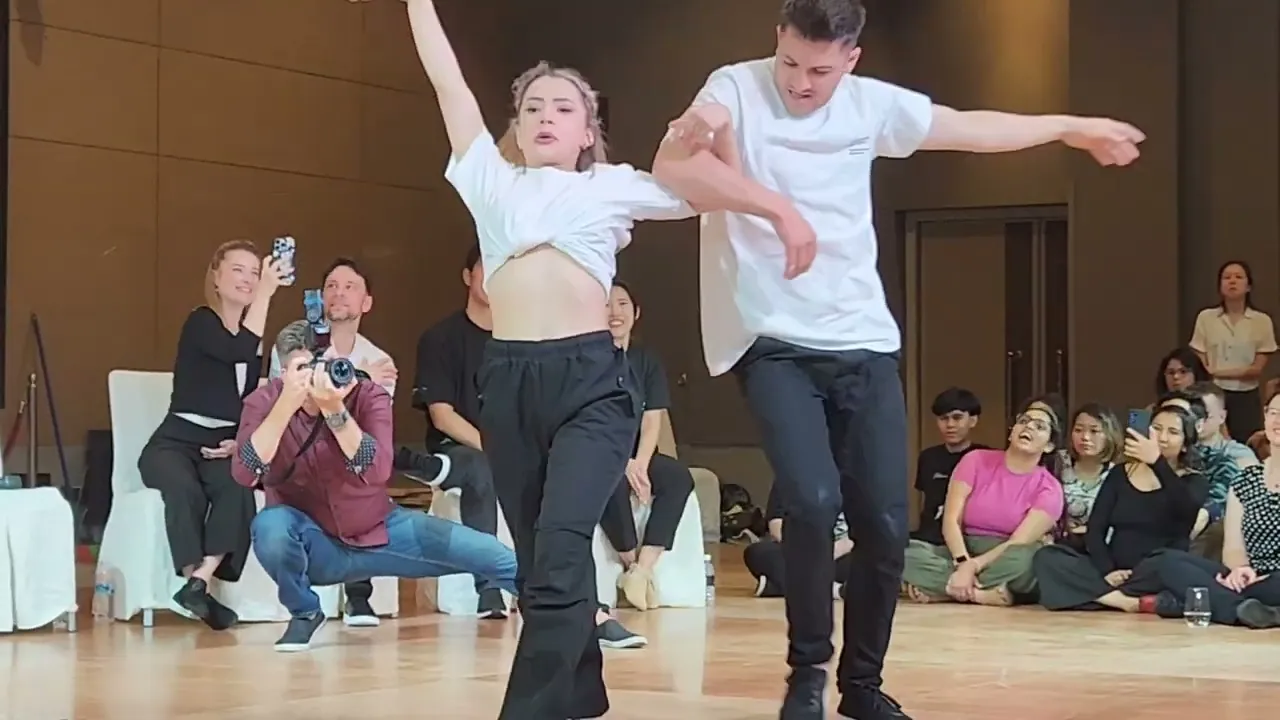 "Masquerade" Zachary Skinner & Fernanda - 3rd place Open Strictly Final Asia WCS Open 2024