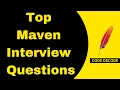 Top Maven Interview Questions and Answers for Java Developer Tutorial Code Decode