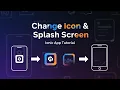 Change Icon Splash screen in Ionic App