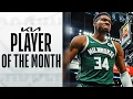 Giannis Antetokounmpo December Highlights Kia NBA Western Conference Player of the Month