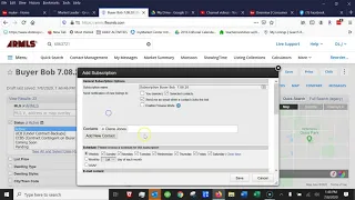 Setting up Subscription in ARMLS
