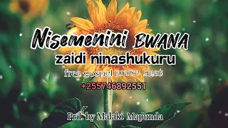 nisemenini bwana zaidi ninashukuru biti ya sifa simple gospel praise instrumental beat 2023 