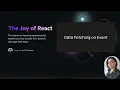 The Joy of React Data Fetching on Event