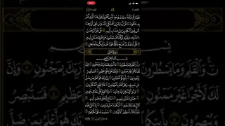 تلاوة من سورة القلم للشيخ أحمد طالب من رحاب المسجد النبوي 